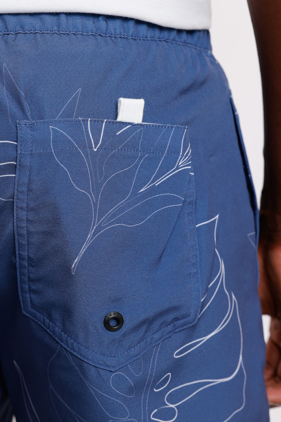 Bermuda Agua Est Costela Adao Out (Pa) Azul Jeans — foto 2 de 6