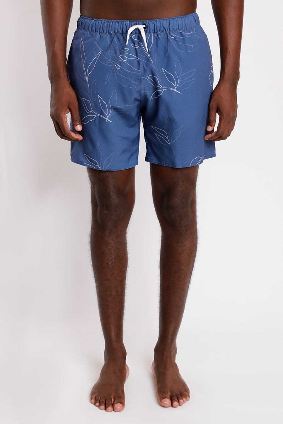 Bermuda Agua Est Costela Adao Out (Pa) Azul Jeans — foto 4 de 6