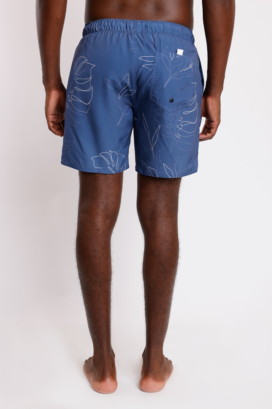 Bermuda Agua Est Costela Adao Out (Pa) Azul Jeans — foto 6 de 6