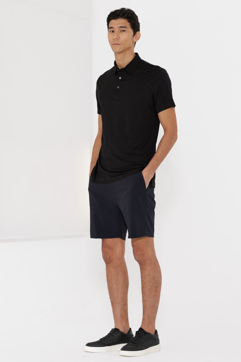 Bermuda Alfaiataria Tech Flex Slim Preto