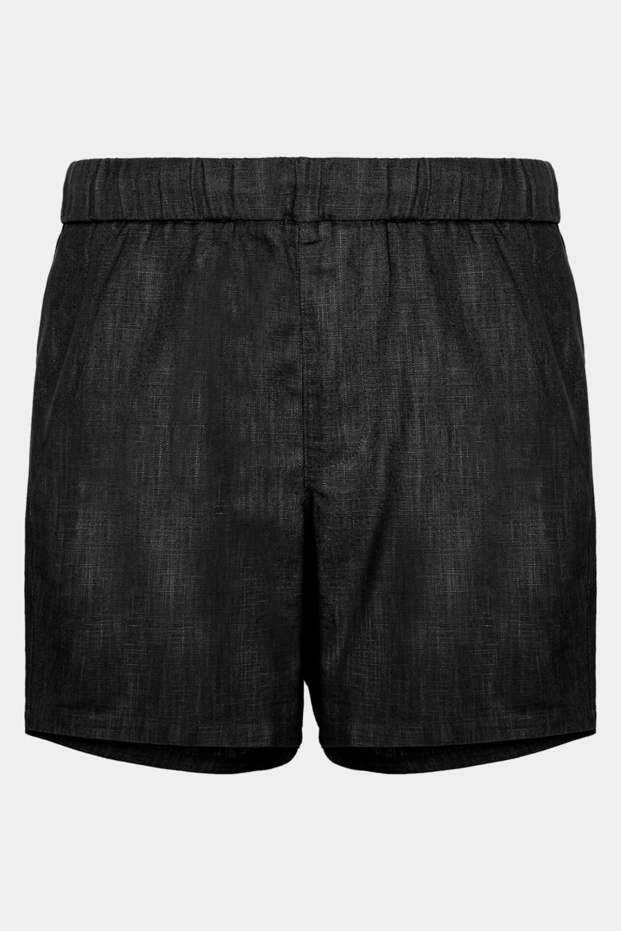 Bermuda Algodão Com Elastico Rústica Preto — foto 6 de 6