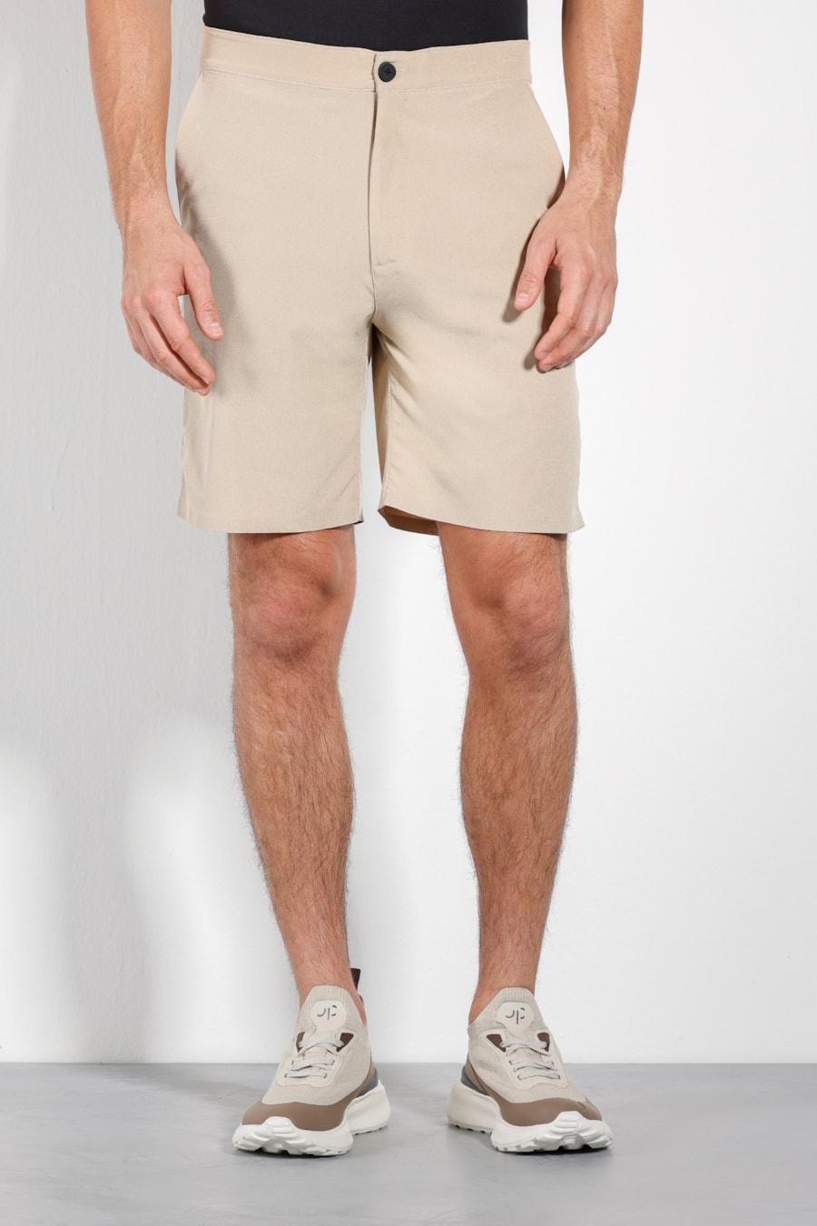 Bermuda Chino Alfaiataria Flex Castor — foto 1 de 6