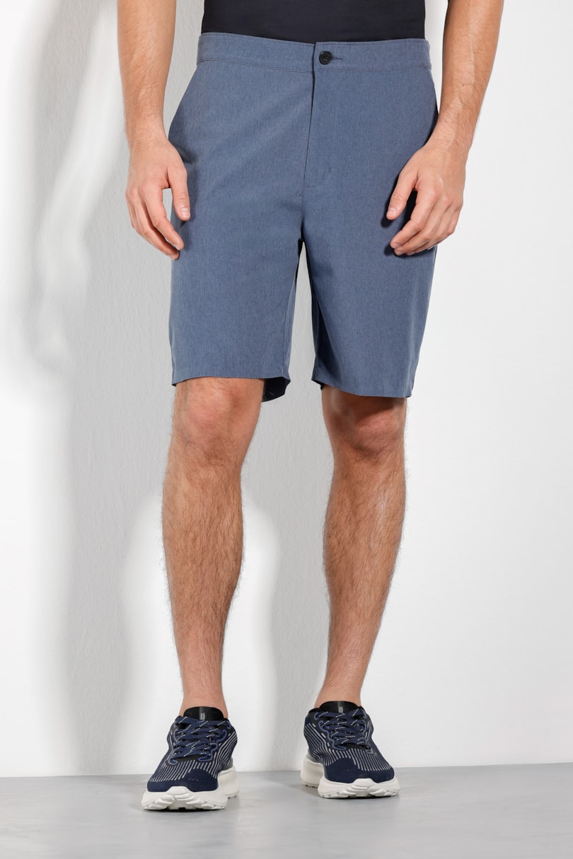 Bermuda Chino Alfaiataria Flex Marinho