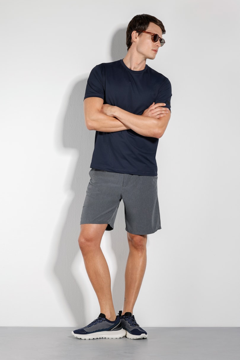 Bermuda Chino Alfaiataria Flex Preto
