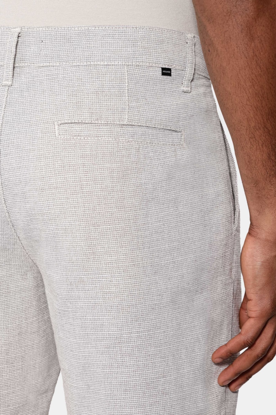 Bermuda Chino Algodão Classica Maquinetada Castor — foto 4 de 6