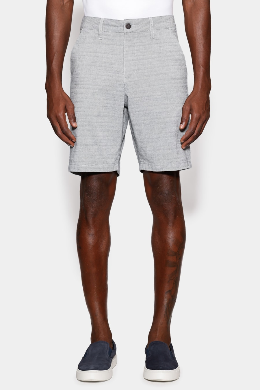 Bermuda Chino Algodão Flamê Navy — foto 1 de 6