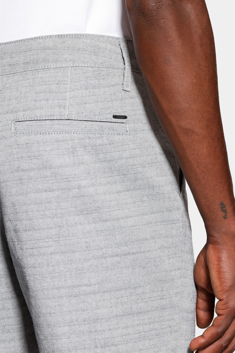 Bermuda Chino Algodão Flamê Navy — foto 4 de 6