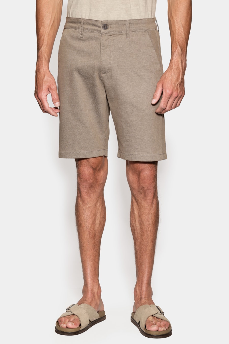 Bermuda Chino Algodão Moline Fendi — foto 1 de 6