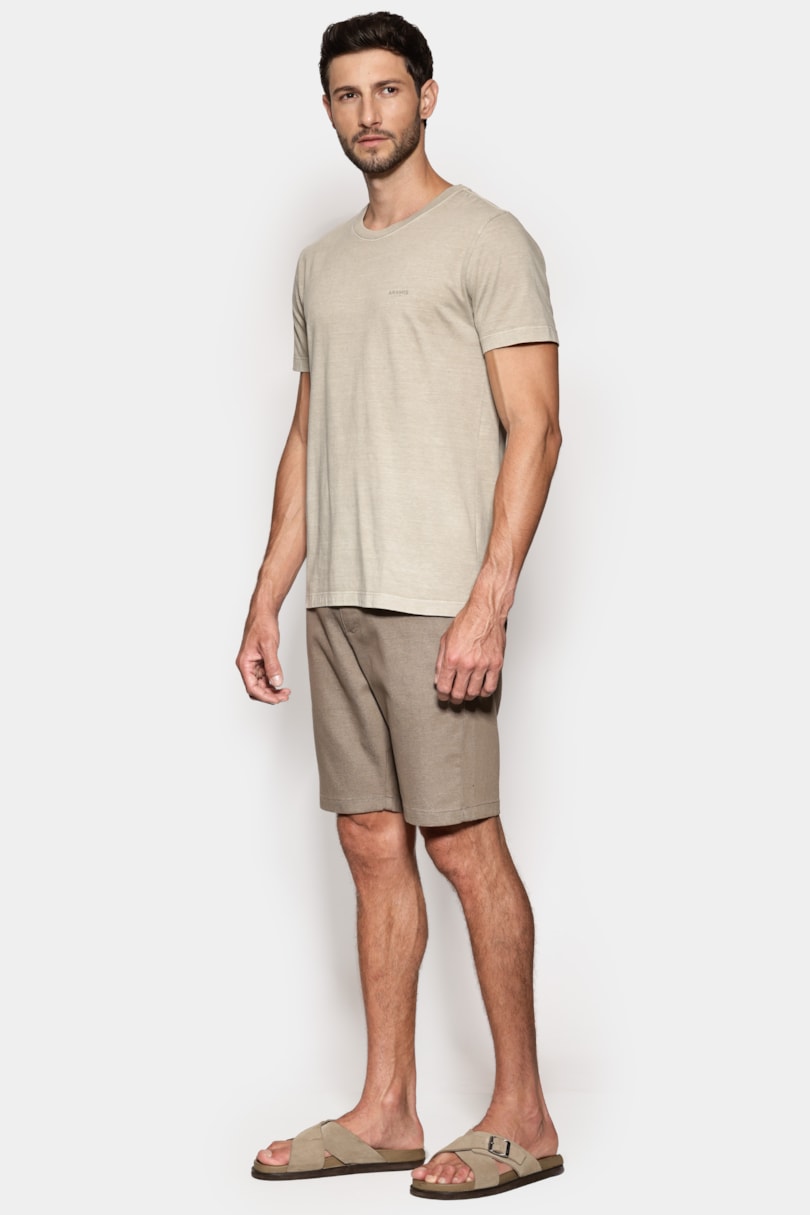 Bermuda Chino Algodão Moline Fendi