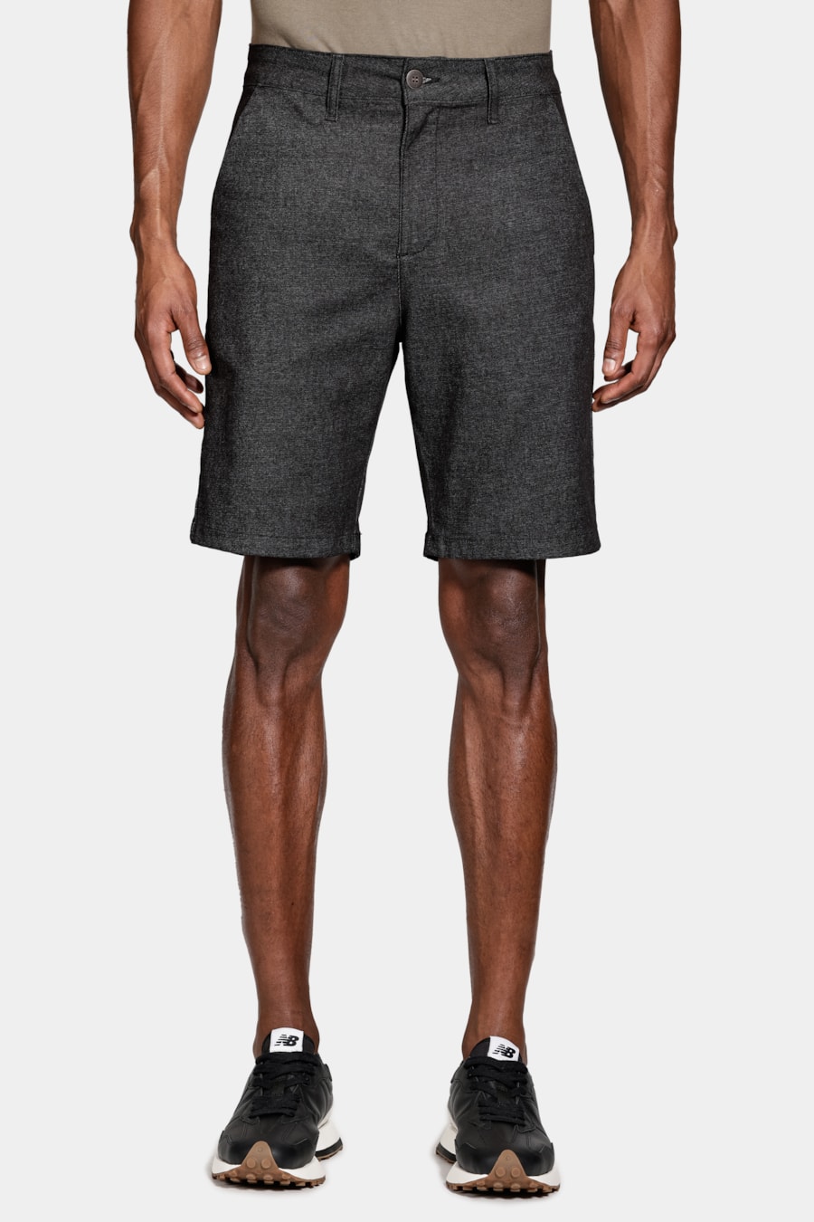 Bermuda Chino Algodão Moline Preto — foto 1 de 6