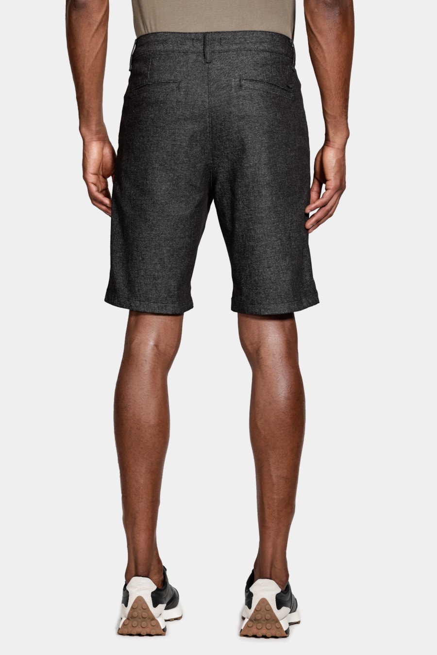 Bermuda Chino Algodão Moline Preto — foto 5 de 6