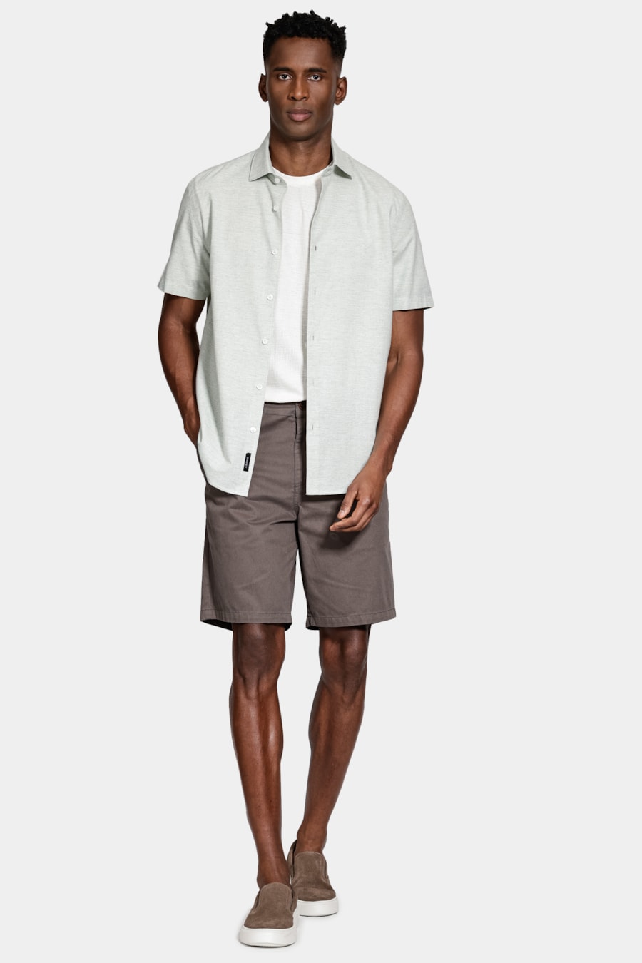 Bermuda Chino Black Friday Out (Pa) Verde Militar — foto 2 de 6