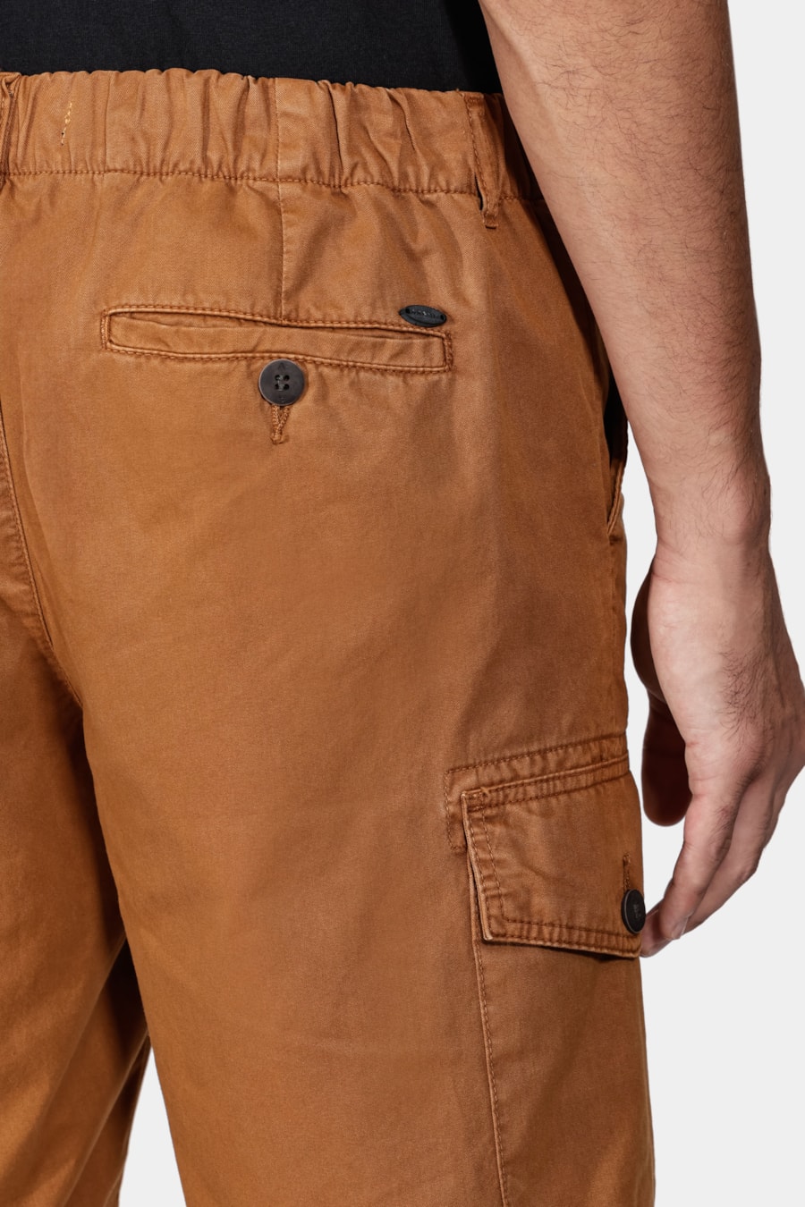 Bermuda Chino Cargo Caramelo — foto 4 de 6