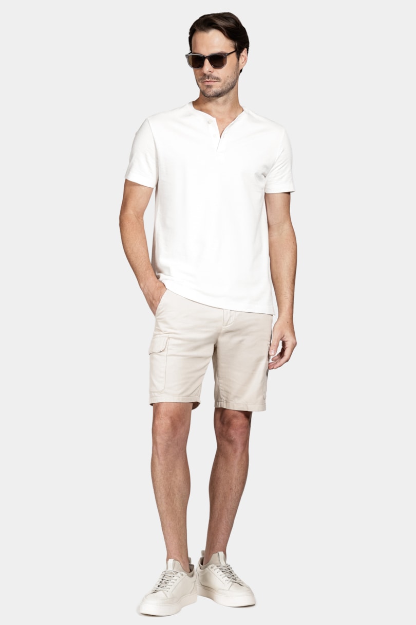 Bermuda Chino Cargo Color Areia
