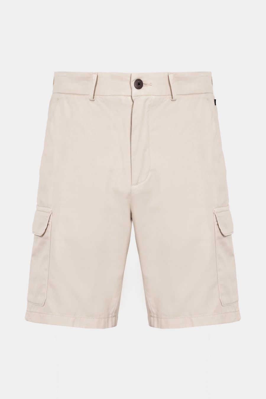 Bermuda Chino Cargo Color Areia — foto 7 de 7