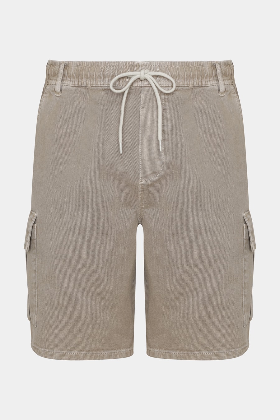 Bermuda Chino Cargo Color Areia — foto 7 de 7