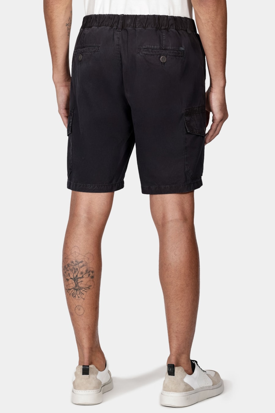 Bermuda Chino Cargo Preto — foto 5 de 6