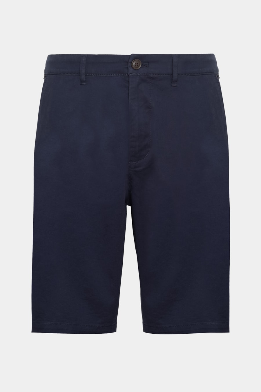 Bermuda Chino Casual em Sarja Marinho — foto 6 de 6