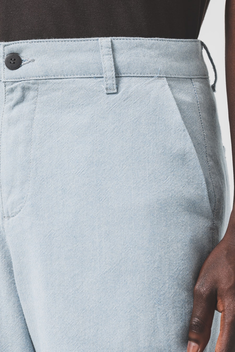 Bermuda Chino Classica Azul Claro 118 — foto 3 de 6