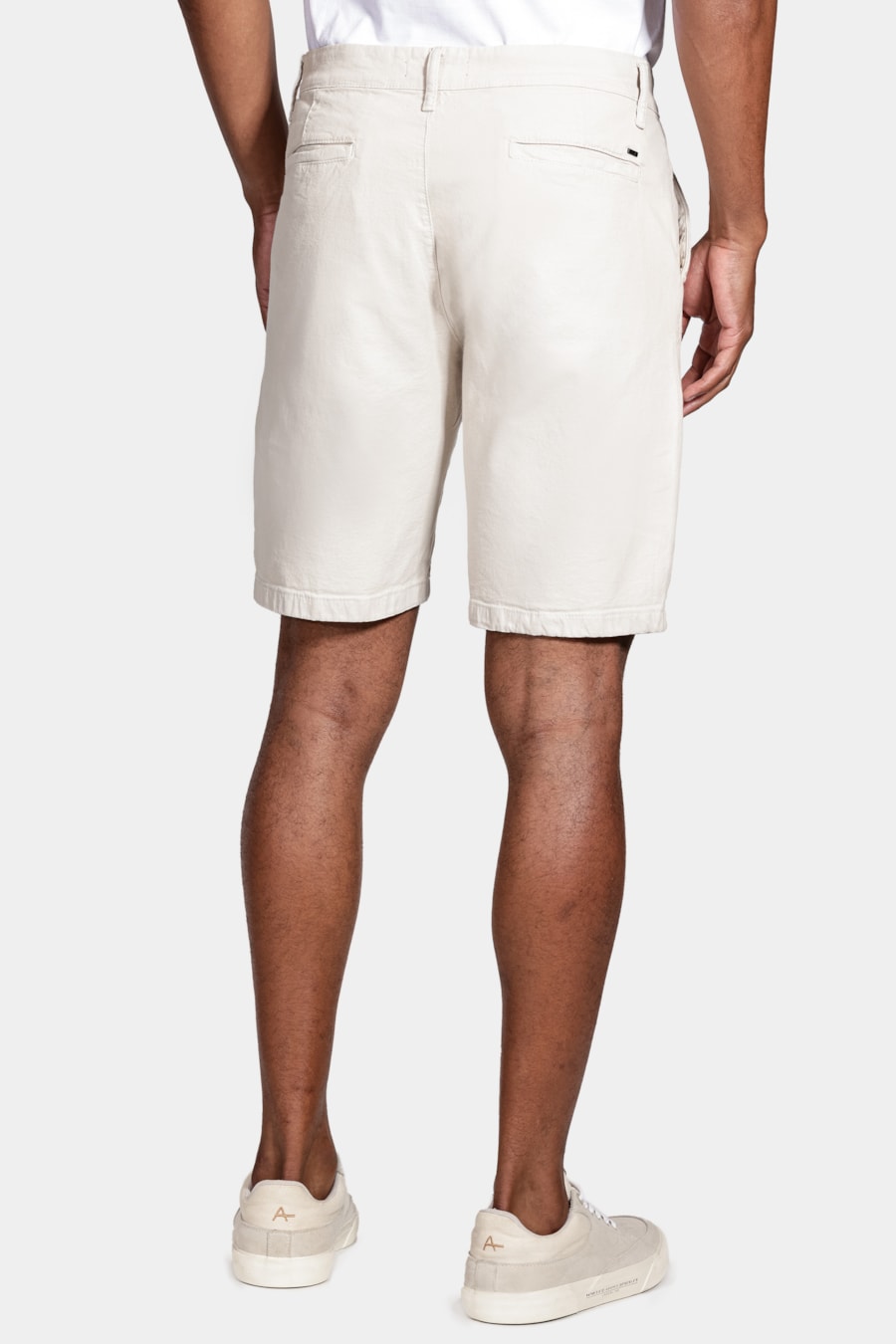Bermuda Chino Clássica Canvas Areia — foto 5 de 5