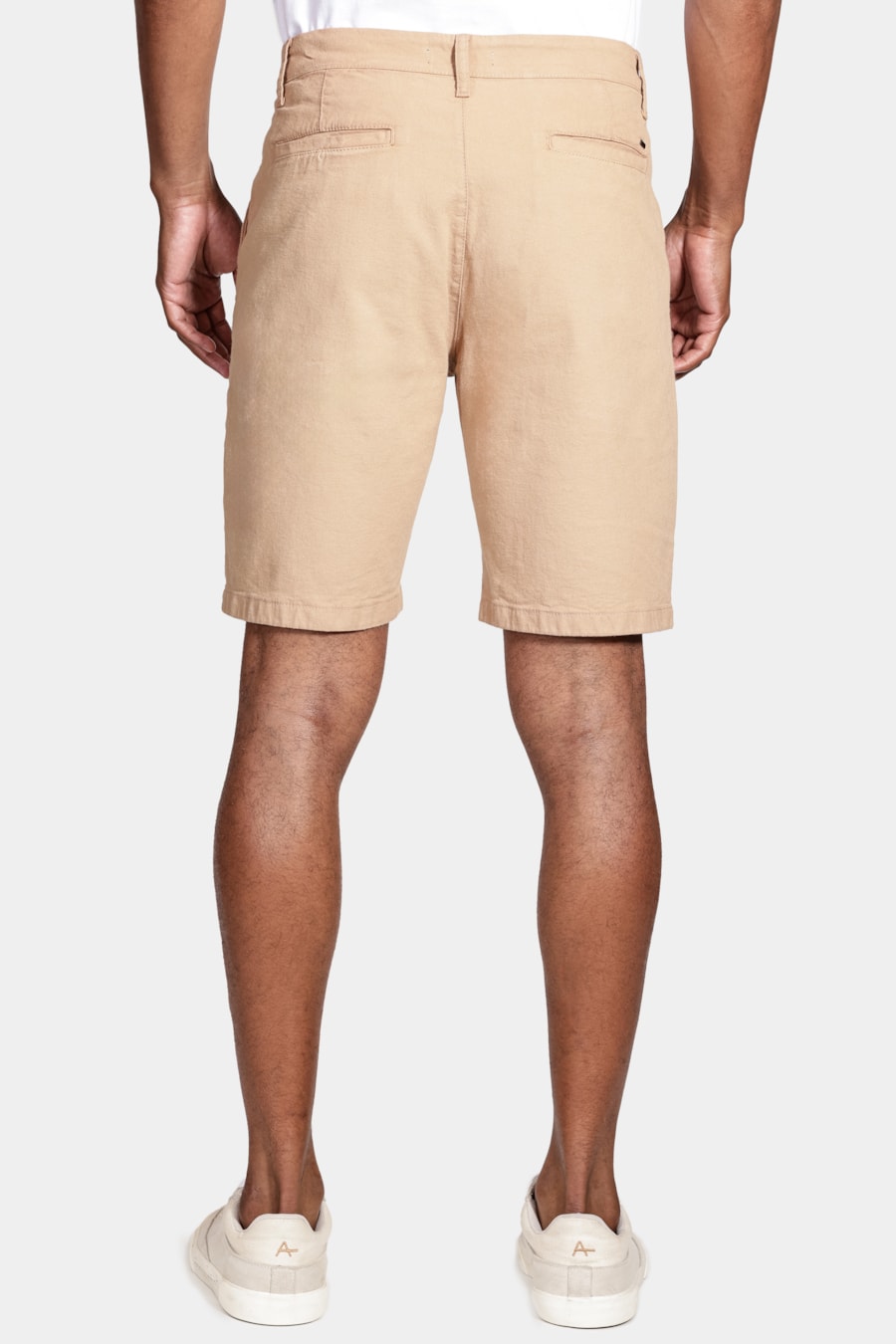 Bermuda Chino Clássica Canvas Caramelo — foto 5 de 5