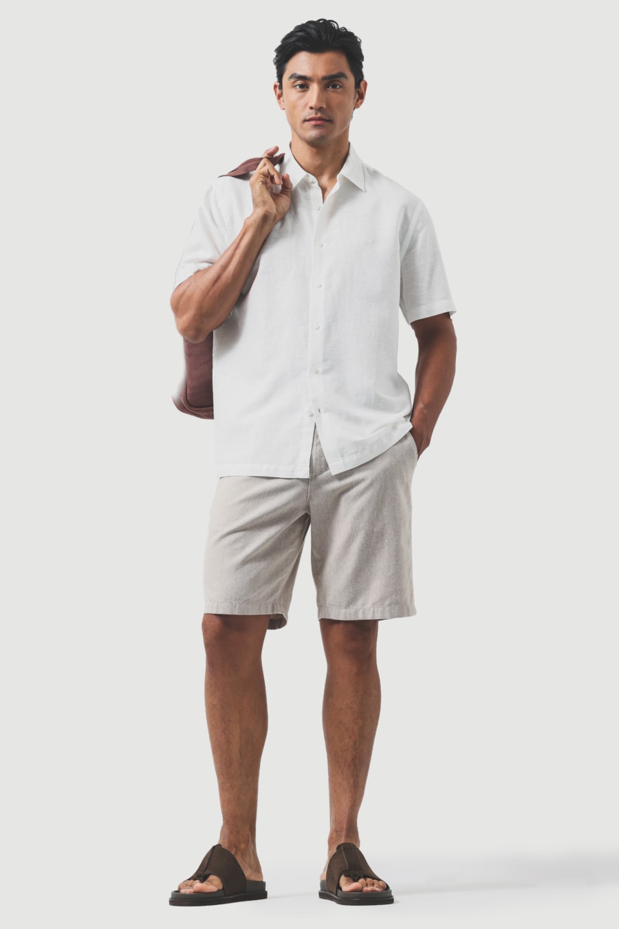 Bermuda Chino Classica Caqui — foto 4 de 12
