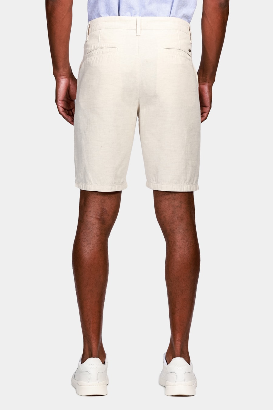 Bermuda Chino Clássica Flame Off White — foto 5 de 5