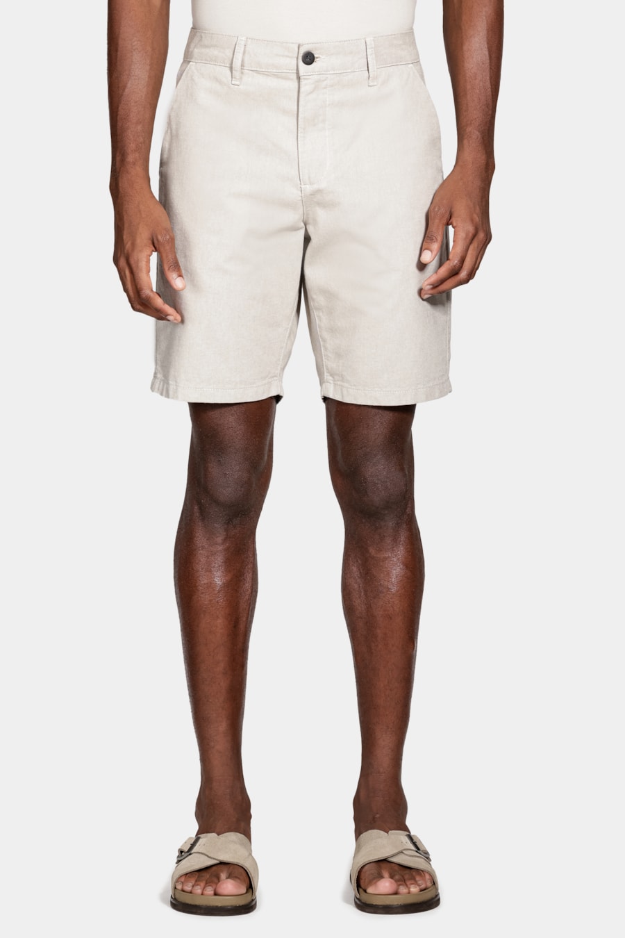 Bermuda Chino Classica Oxford Caqui — foto 1 de 6