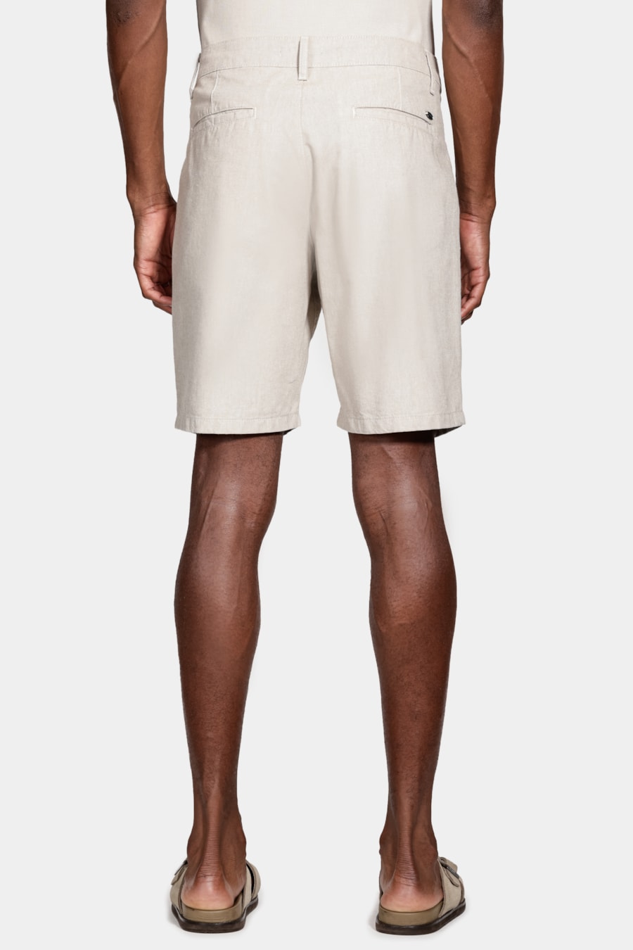 Bermuda Chino Classica Oxford Caqui — foto 5 de 6