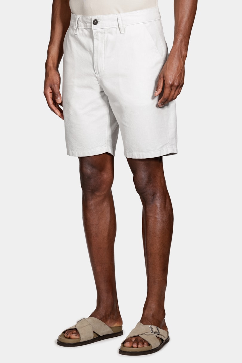 Bermuda Chino Classica Oxford Off White