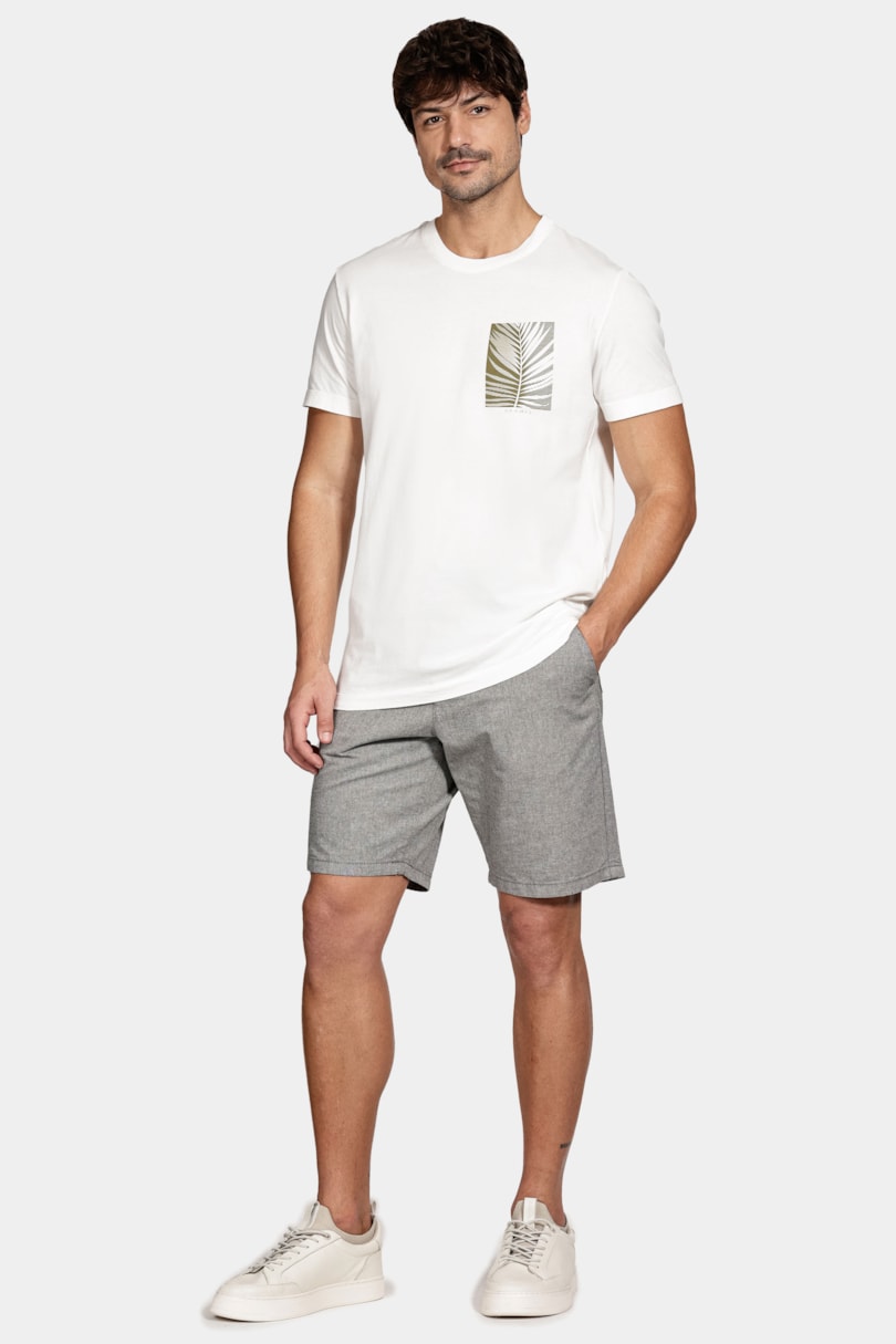 Bermuda Chino Classica Oxford Verde Militar