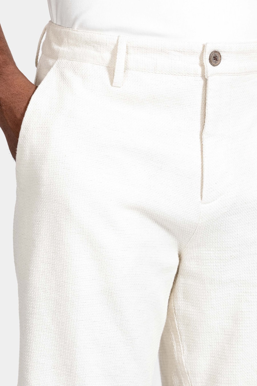 Bermuda Chino Classica Rustica Natural — foto 3 de 6