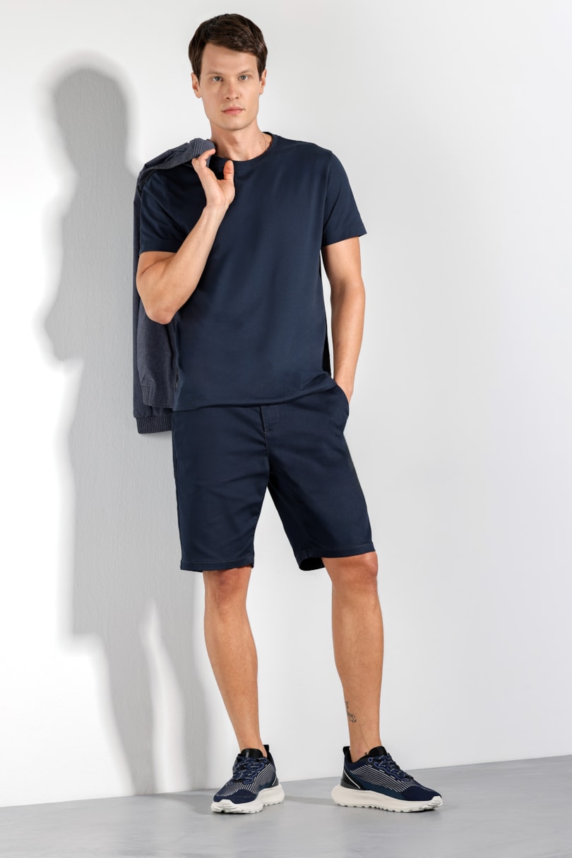 Bermuda Chino Color Antiodor Marinho