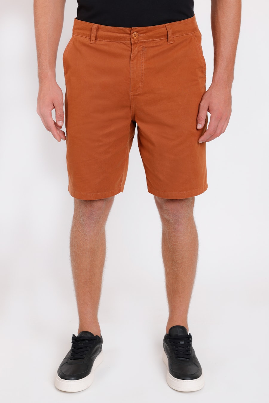Bermuda Chino Color Basica (Pa) Ferrugem — foto 1 de 5