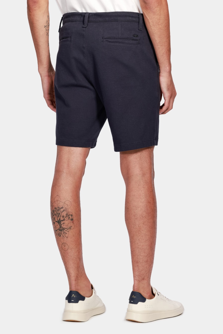 Bermuda Chino Color Comfort Chumbo — foto 5 de 5