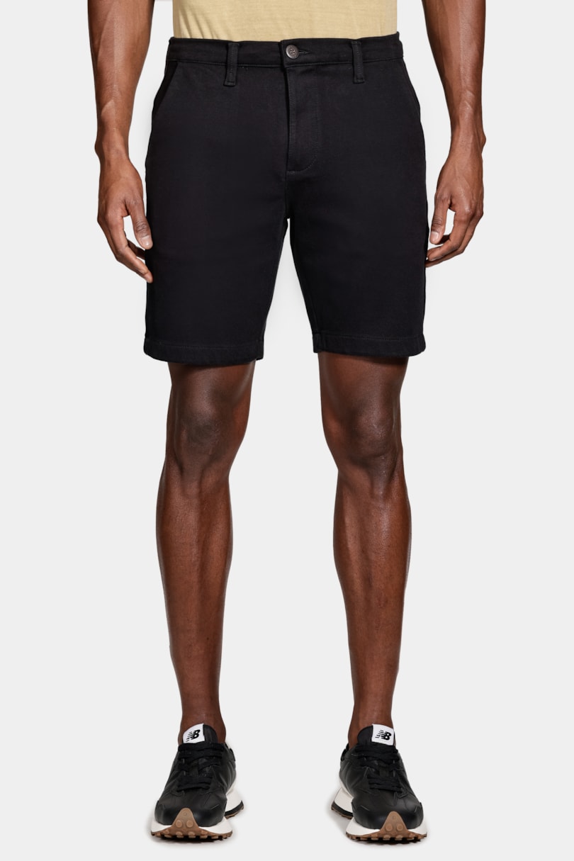 Bermuda Chino Color Comfort Preto
