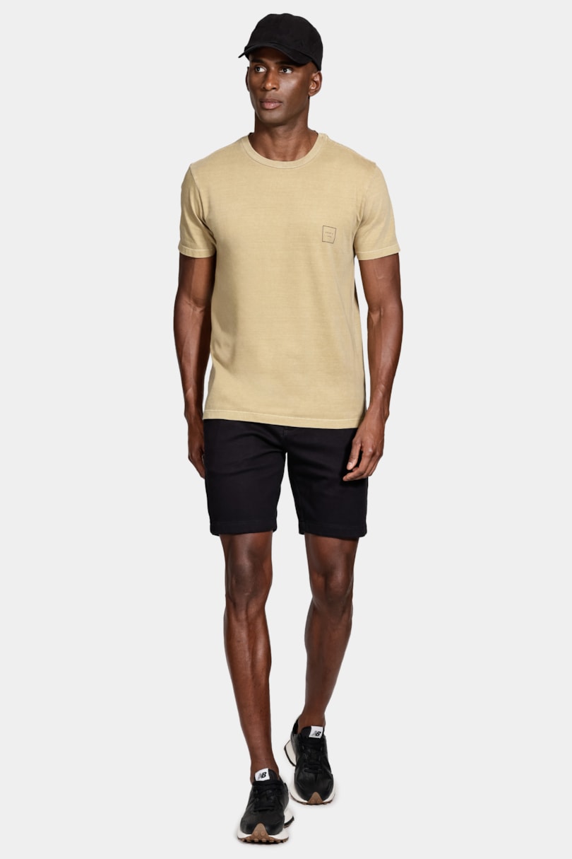 Bermuda Chino Color Comfort Preto