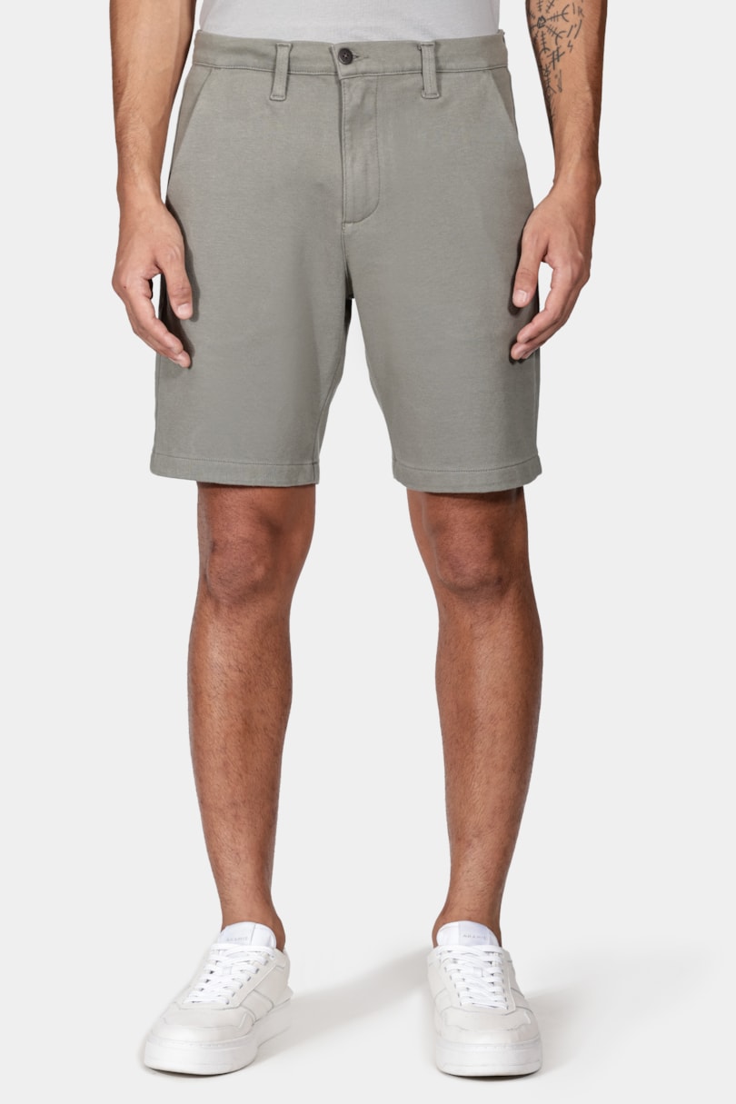 Bermuda Chino Color Comfort Verde Oliva