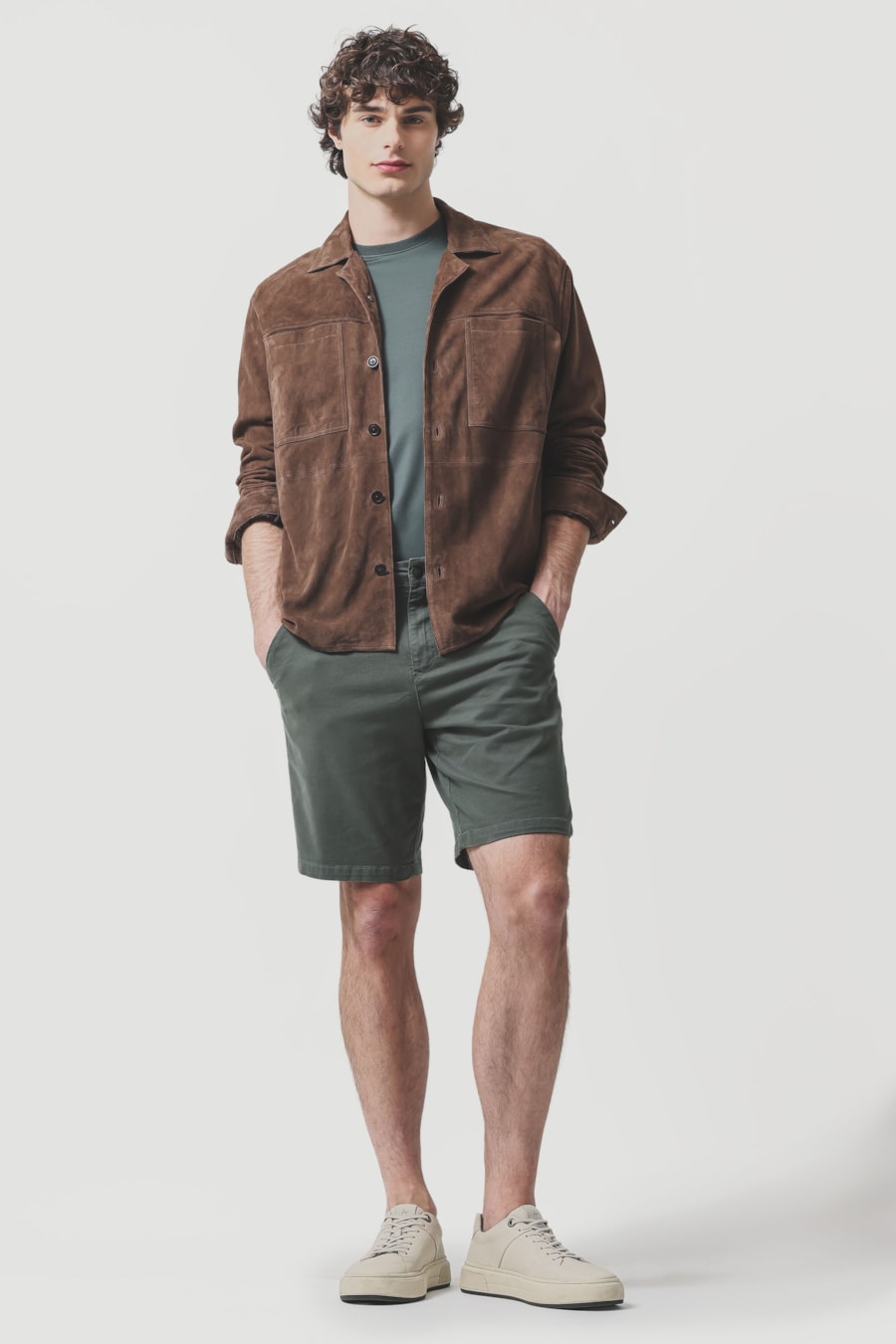 Bermuda Chino Color Essencial Botanico 118 — foto 2 de 6
