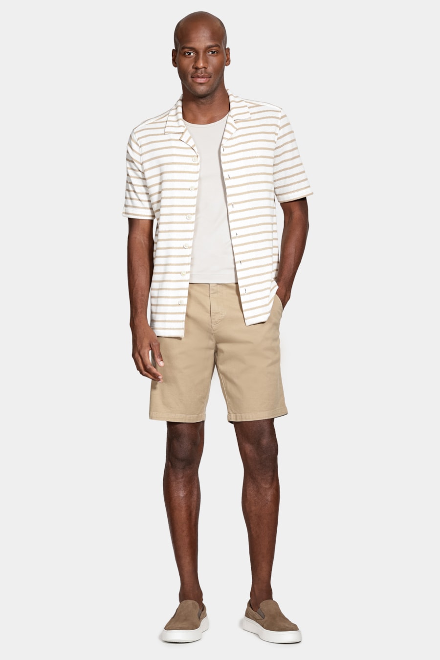 Bermuda Chino Color Essencial Caqui 116 — foto 2 de 6