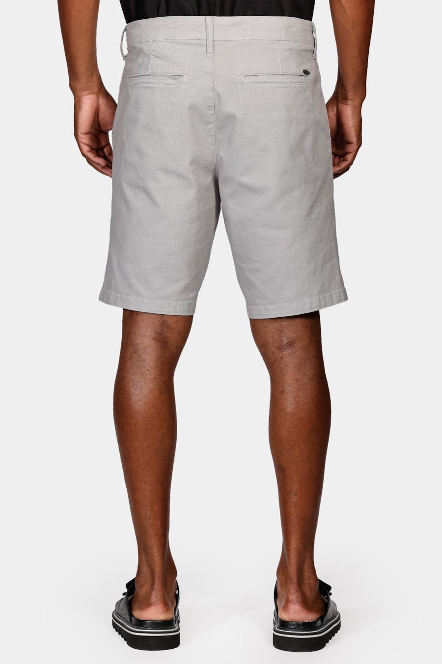 Bermuda Chino Color Essencial Cinza — foto 5 de 5