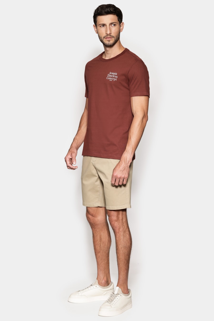 Bermuda Chino Color Essencial Fendi 117 — foto 2 de 6