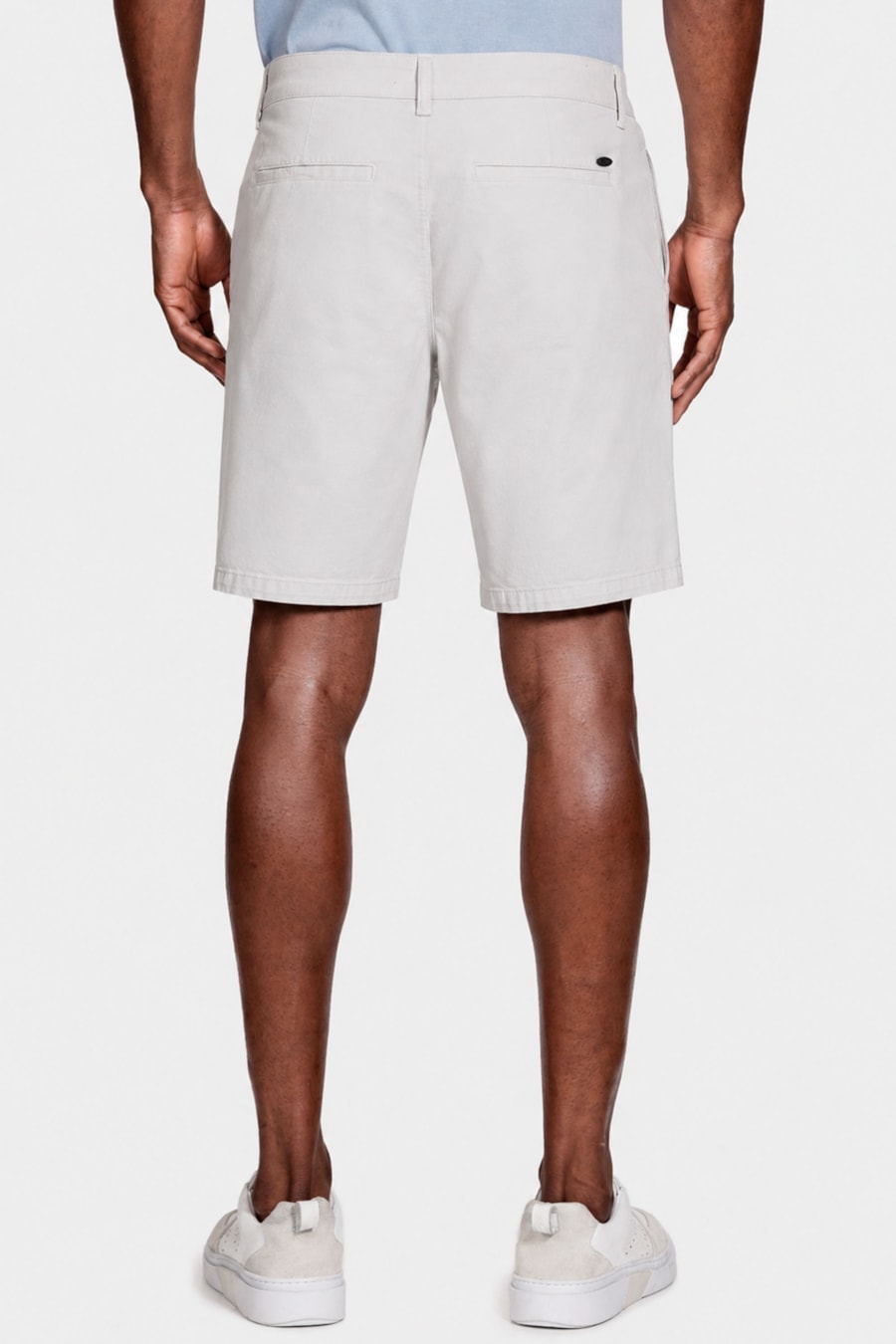 Bermuda Chino Color Essencial Marfim 117 — foto 5 de 6