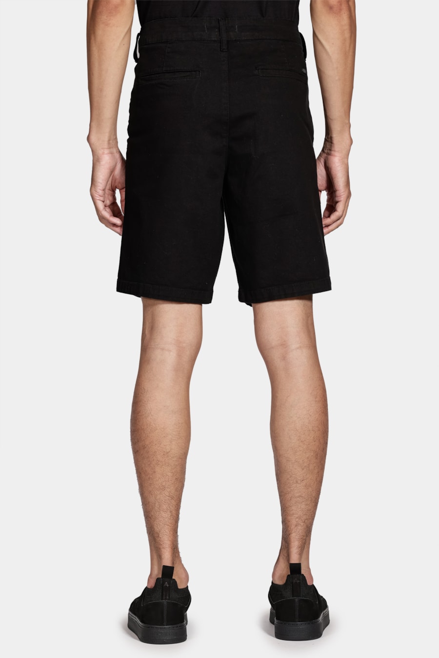 Bermuda Chino Color Essencial Preto — foto 5 de 6