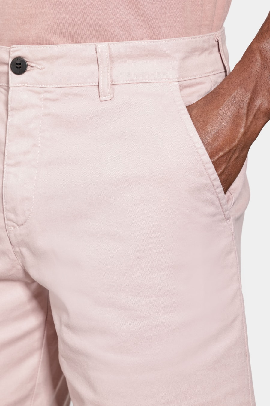 Bermuda Chino Color Essencial Rosa Seco 116 — foto 3 de 6