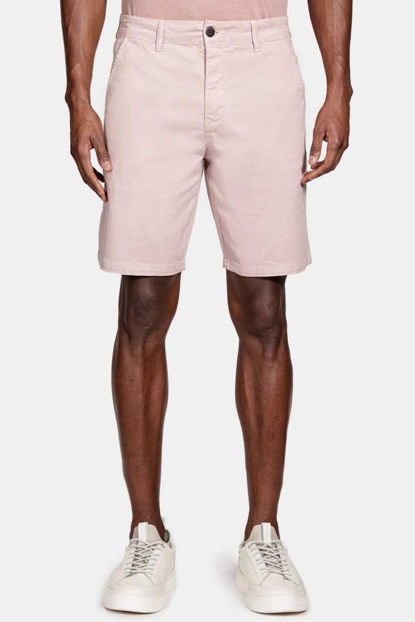 Bermuda Chino Color Essencial Rosa Seco 116