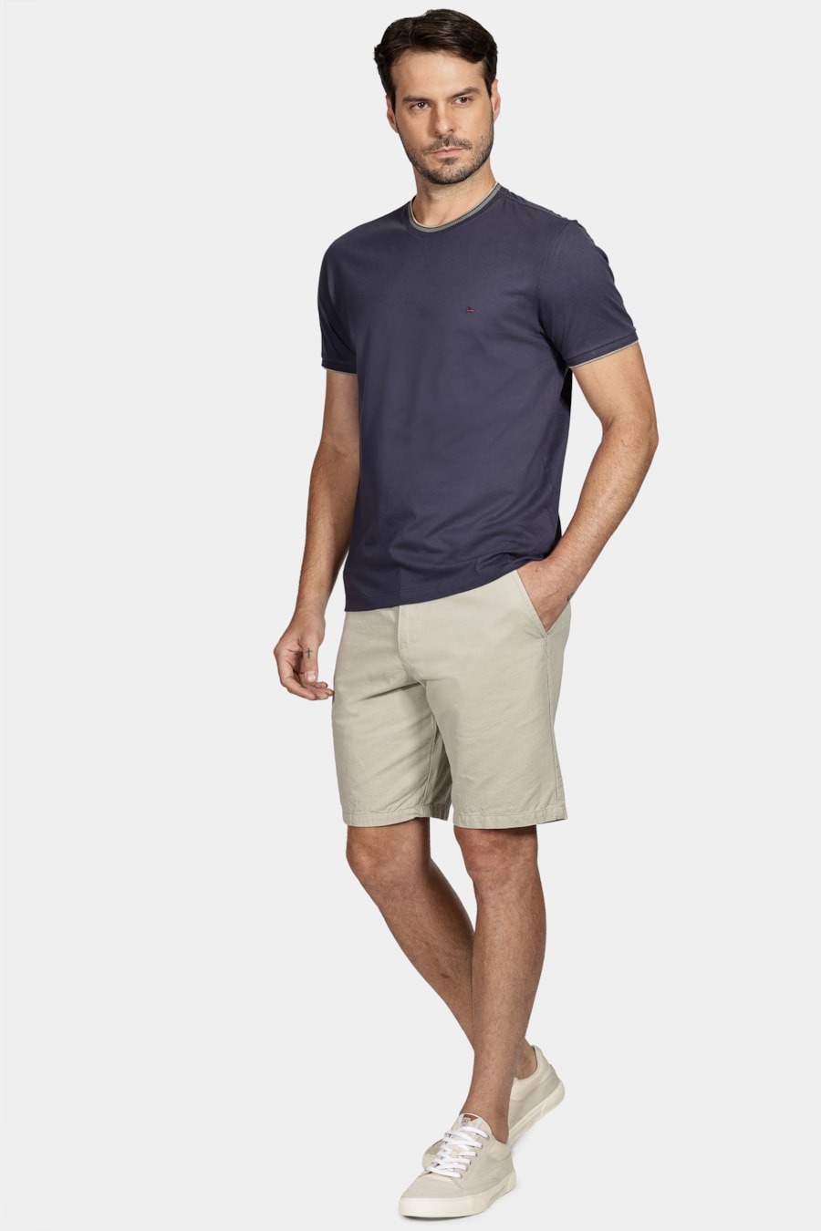 Bermuda Chino Color Kombat Areia — foto 2 de 7