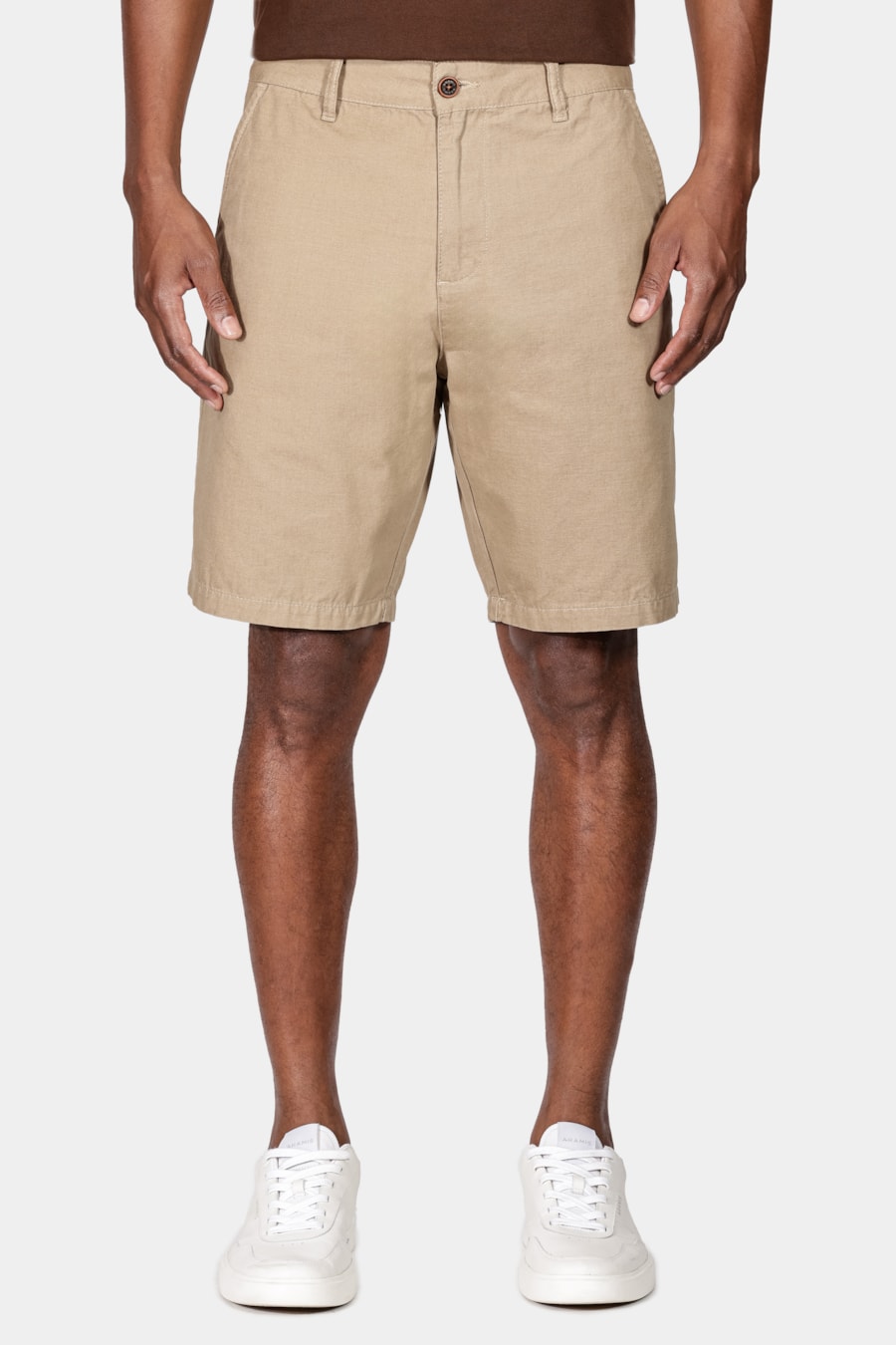 Bermuda Chino Color Kombat Cáqui — foto 1 de 6