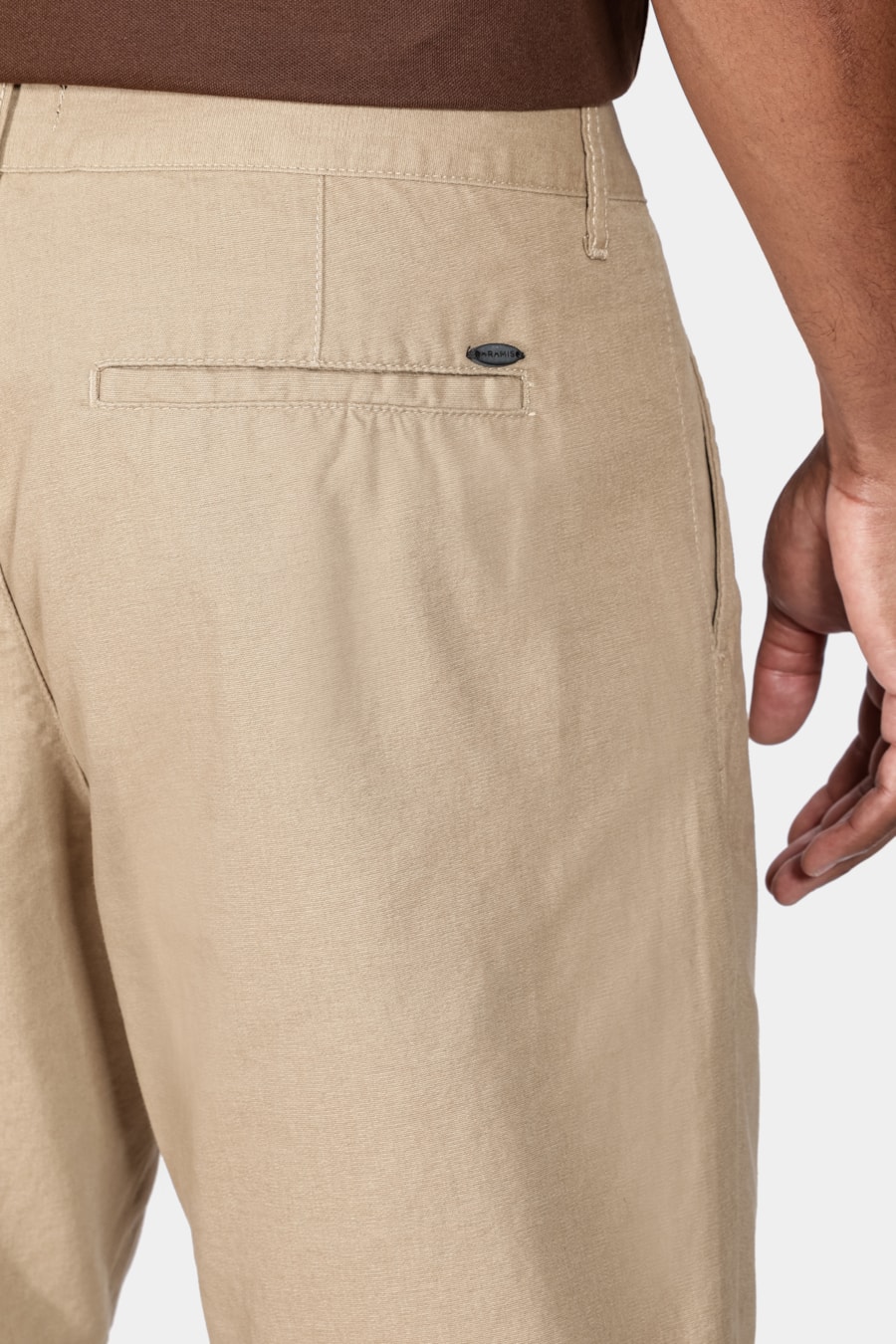 Bermuda Chino Color Kombat Cáqui — foto 4 de 6