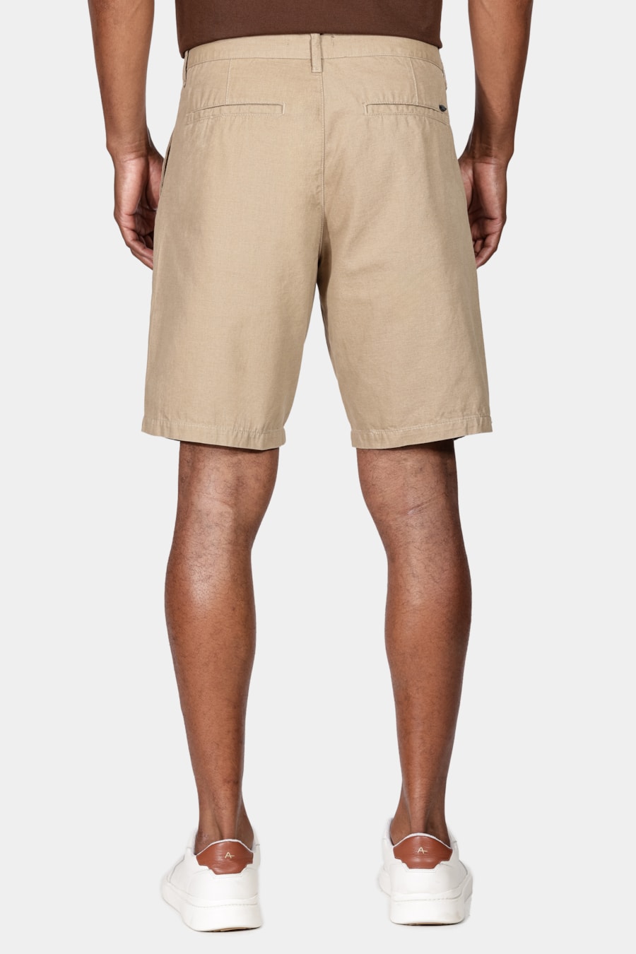 Bermuda Chino Color Kombat Cáqui — foto 5 de 6
